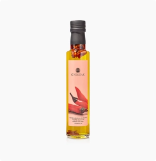 Ochutený Extra Panenský Olivový Olej La Chiinata s Pálivou Papričkou 250ml
