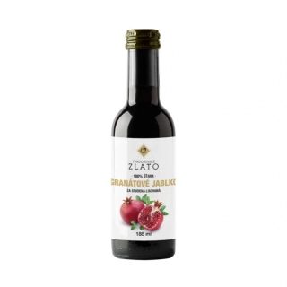 100% BIO Šťava Granátové Jablko 185ml