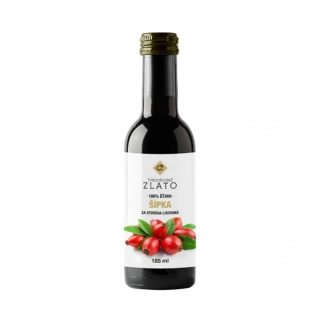 100% BIO Šťava so Šípkami 185ml