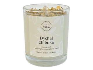 Terapeutická Sójová Sviečka- DÝCHAJ ZHLBOKA 180g